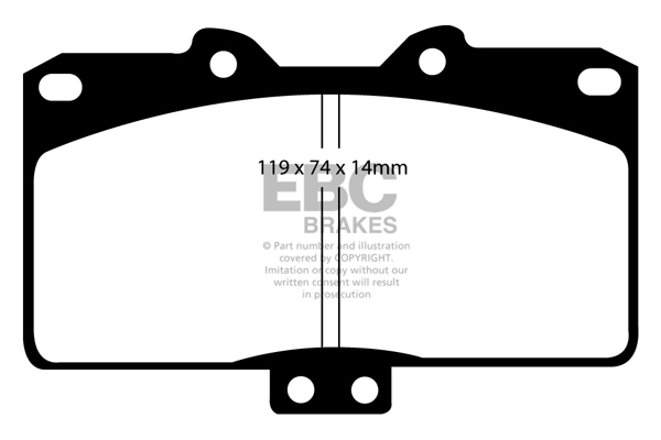 Placute Ultimax 2 DP1097 - imagine 2