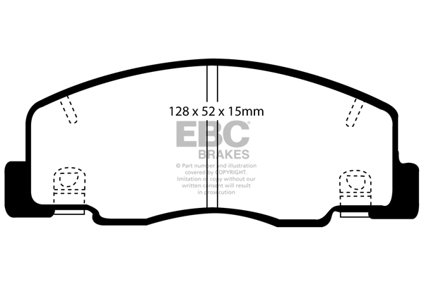 Placute Ultimax 2 DP1204 - imagine 2