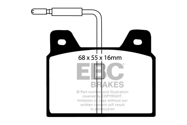 Placute Yellowstuff DP4163R - imagine 2