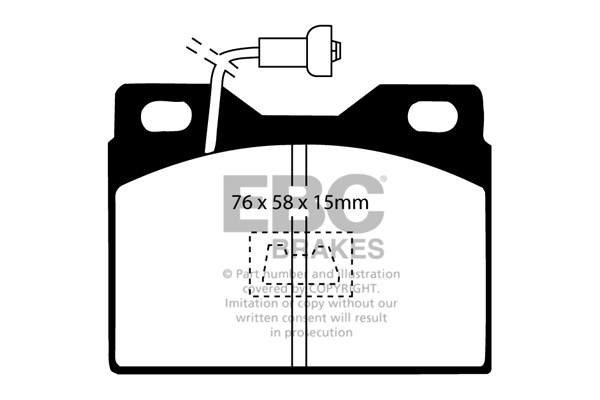 Placute Ultimax 2 DP220/4 - imagine 2