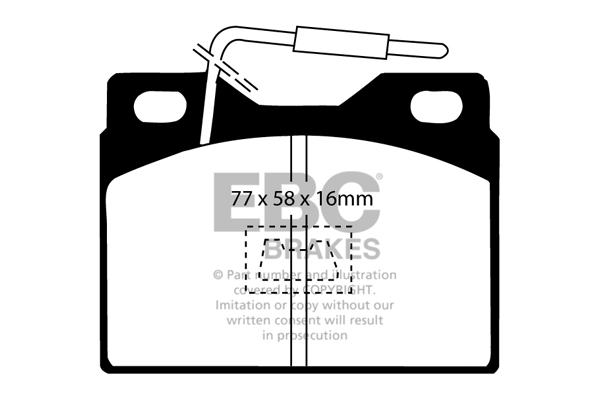 Placute Ultimax 2 DP220/8 - imagine 2