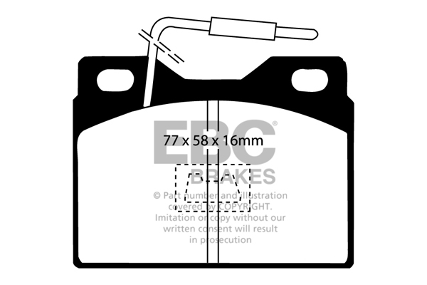 Placute Ultimax 2 DP220/9 - imagine 2