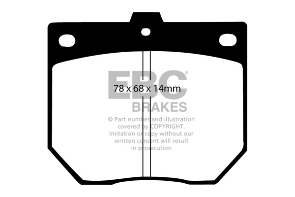 Placute Ultimax 2 DP287 - imagine 2