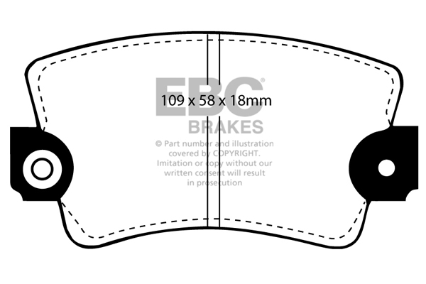 Placute Ultimax 2 DP324 - imagine 2