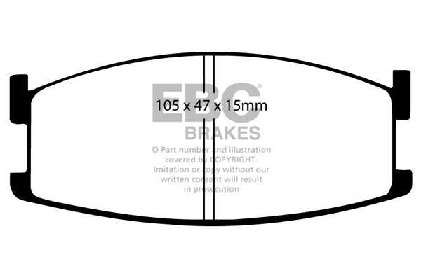 Placute Ultimax 2 DP327 - imagine 2