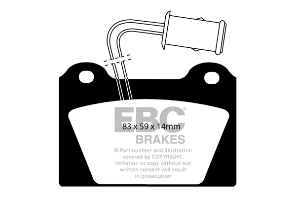 Placute Ultimax 2 DP398 - imagine 2