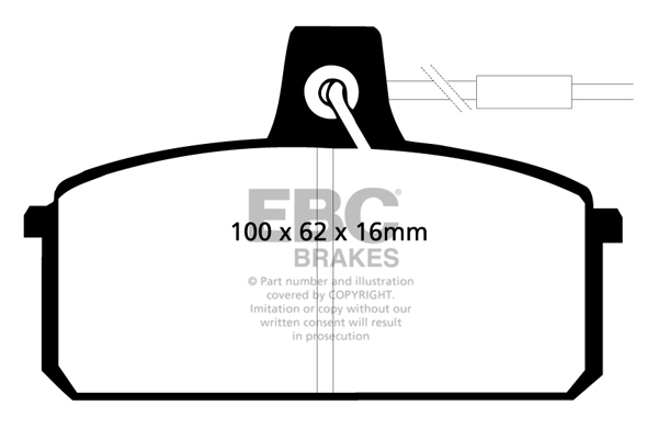Placute Ultimax 2 DP410 - imagine 2
