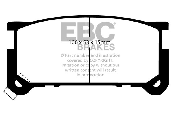 Placute Ultimax 2 DP615 - imagine 2