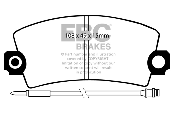 Placute Ultimax 2 DP651 - imagine 2