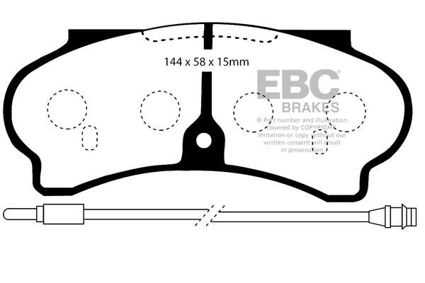 Placute Ultimax 2 DP652 - imagine 2