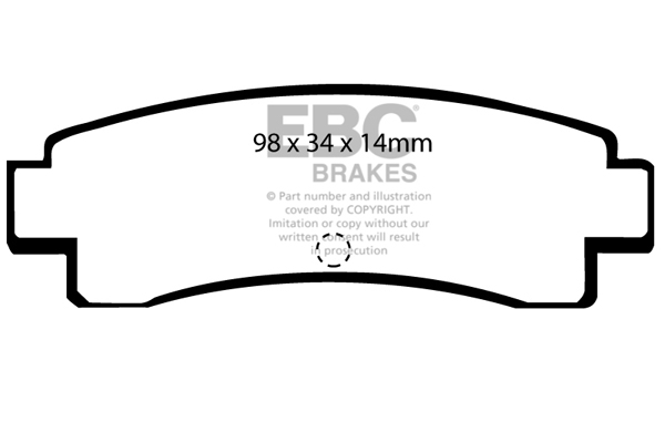 Placute Ultimax 2 DP682 - imagine 2