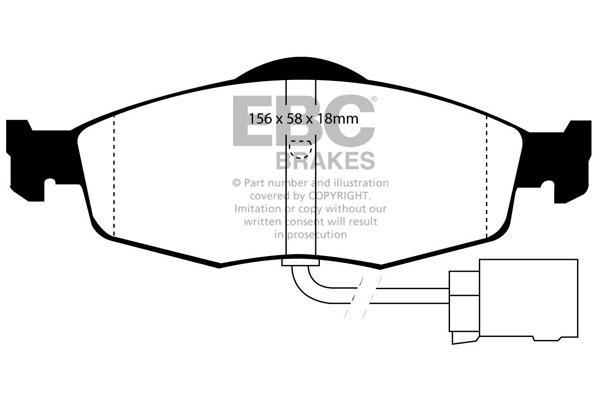 Placute Ultimax 2 DP955 - imagine 2