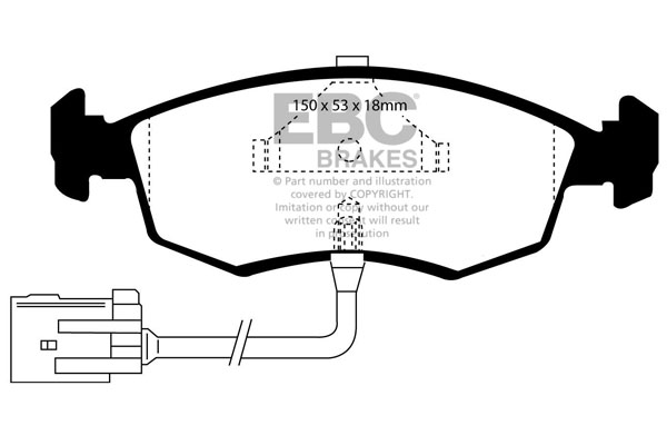 Placute Ultimax 2 DP961 - imagine 2