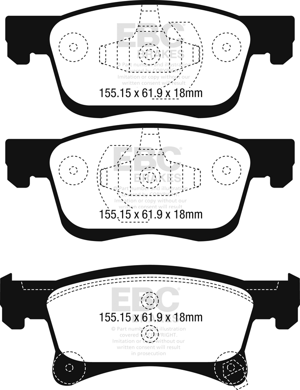 Placute Ultimax 2 DPX2242 - imagine 2
