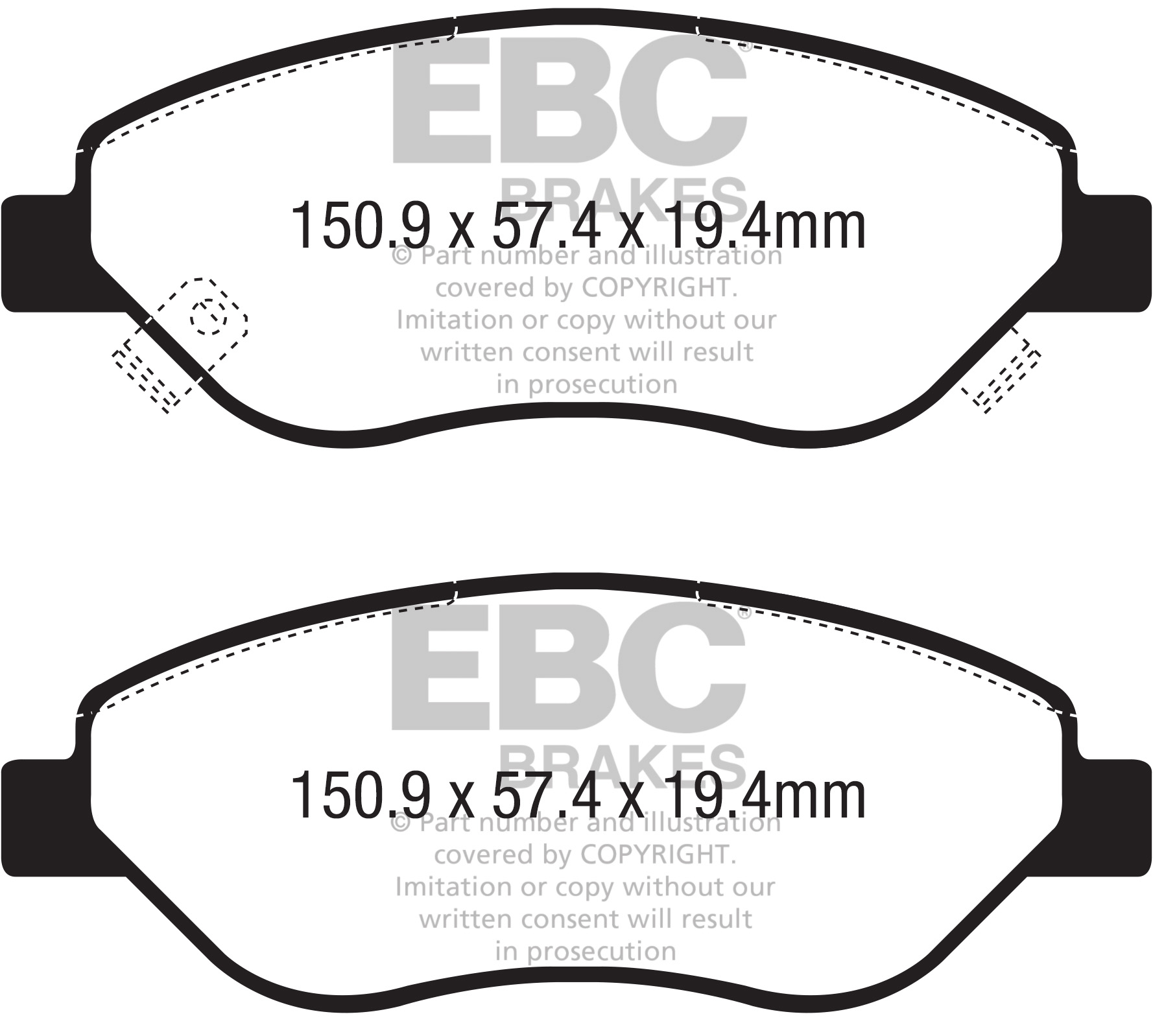 Placute Ultimax 2 DPX2332 - imagine 2