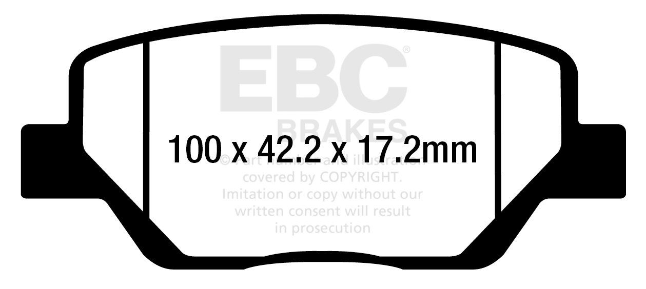 Placute Ultimax 2 DPX2333 - imagine 2